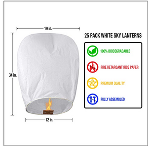 Natural  Sky Lanterns